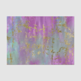 Papel morado, azul y deluxe dorado