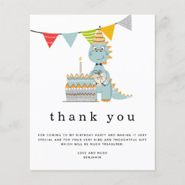 PAPEL | Niños con pastel de dinosaurio lindo Cumpl
