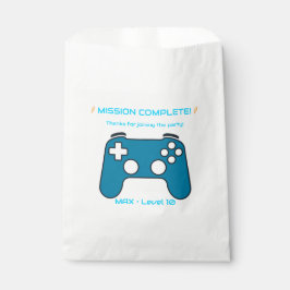 Papel Nombre editable Edad Jugador Fiesta Bolsa de regal