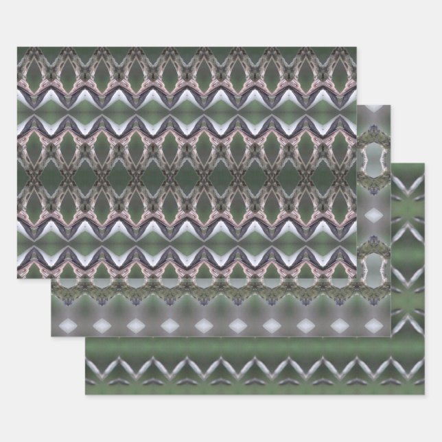 Papel O Envoltura De Regalo Decorativo De Cajón (Set)