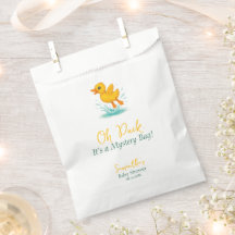 ¡Oh Pato, Es una Bolsa de Misterio! Lindo Shower d