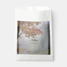 Papel Otoño Sale bolsa de favores de boda rusa