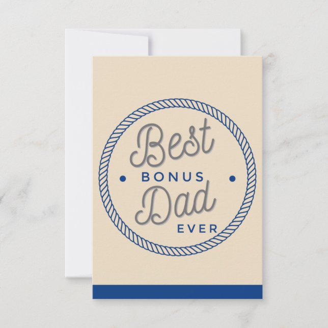 Papel padre padre, tarjetas de día, mejor regalo d (Anverso)