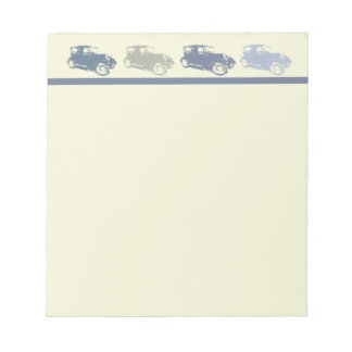 Papel para el Bloc de notas de los coches clásicos