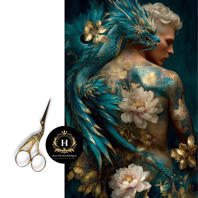 Papel para el tejido de la fantasía del dragón del (Subido por el creador)