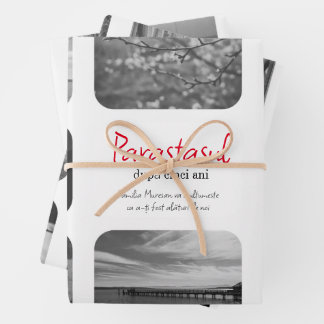 Papel para embalaje conmemorativo
