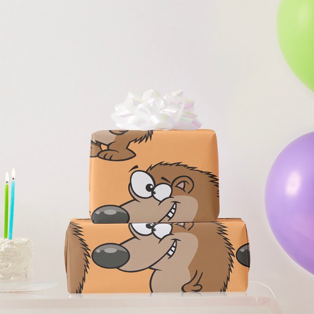 Papel para envolver de animales personalizado Hedg (Subido por el creador)