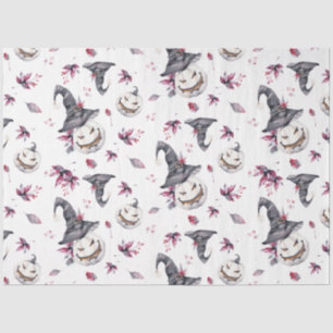 Papel para envolver de la calabaza de brujas de Ha