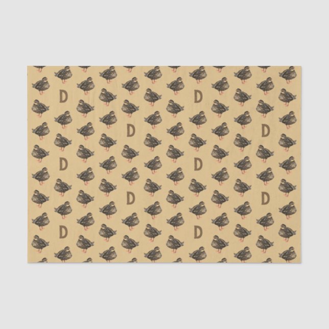 Papel para envolver de regalo de pato (Anverso)