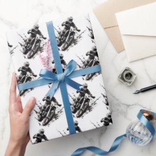 Papel para envolver en motocicleta de motocicleta 