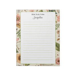 Papel para Estudio Bíblico Cuaderno Personalizado