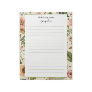 Papel para Estudio Bíblico Cuaderno Personalizado