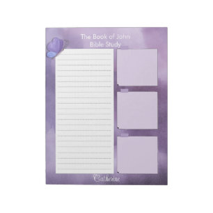 Papel para Estudio Bíblico Cuaderno Personalizado
