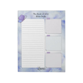 Papel para Estudio Bíblico Cuaderno Personalizado