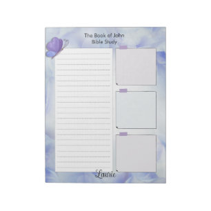 Papel para Estudio Bíblico Cuaderno Personalizado