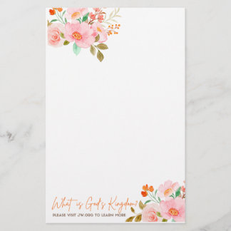 Papel para hacer carta para la campaña jw 2023