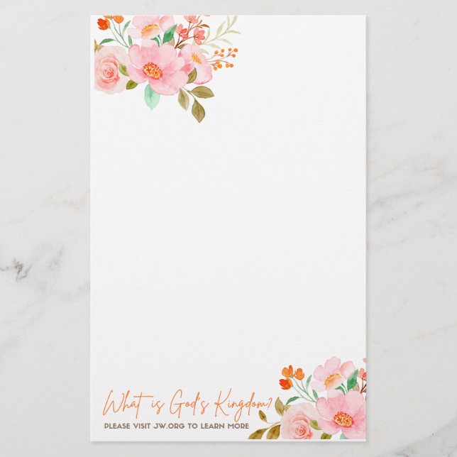 Papel para hacer carta para la campaña jw 2023 (Anverso)