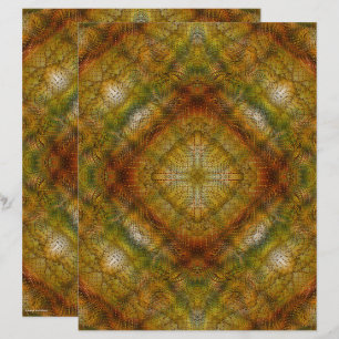 Papel para Scrapbook Jardín Sereno ET Hoja a 2 Lad