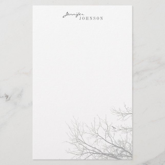 Papel personal de Tree Silhouette (Anverso)