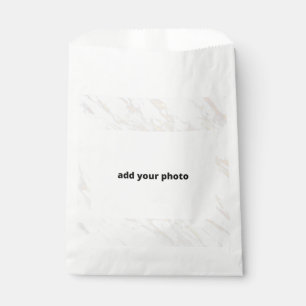 Papel personalizado añada su bolsa de favor de compañía 