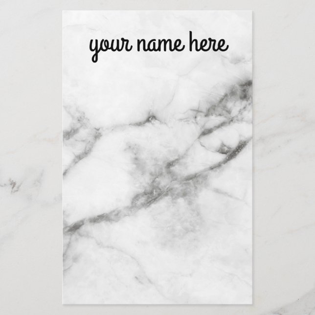 Papel personalizado mármol gris de los efectos de (Anverso)