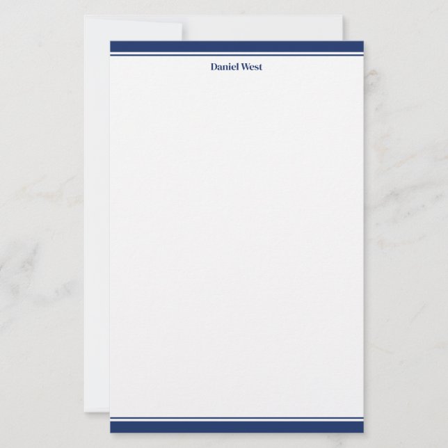 Papel Personalizado para Correspondencia (Anverso)