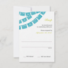 Papel Picado RSVP Boda