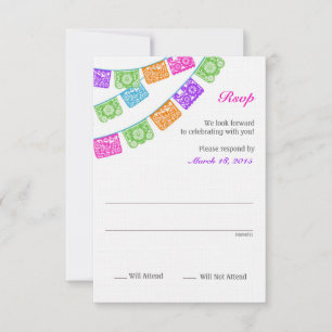 Papel Picado RSVP multicolor
