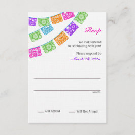 Papel Picado Rsvp Multicolor becomes Papel Picado 