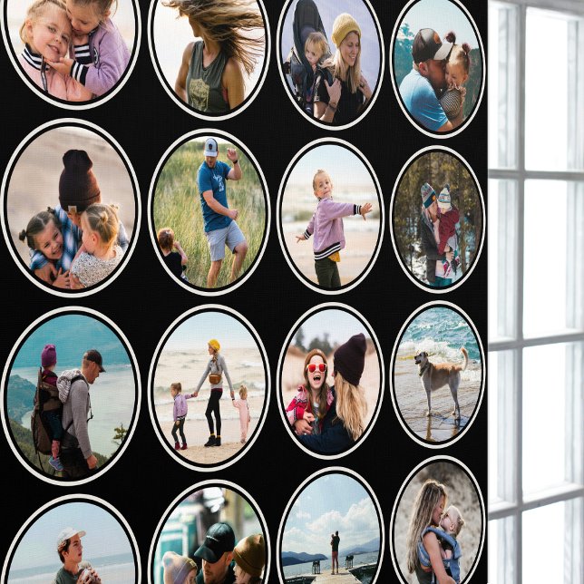 Papel Pintado 16 fotos Personalizados y círculo de color blanco  (Subido por el creador)