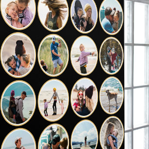 Papel Pintado 16 fotos Personalizados y patrón de círculo color