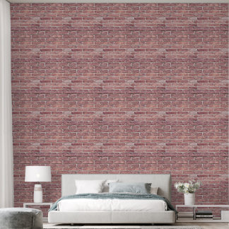 Papel Pintado 2' x 12' Brick Patterned Textured Vinyl 