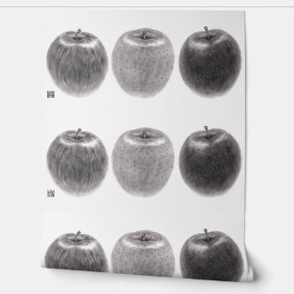 PAPEL PINTADO 3個のりんご　横