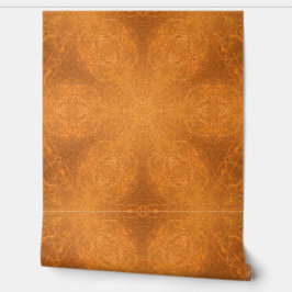 Papel Pintado A Kaleidoscope of a Burnt Orange Star 
