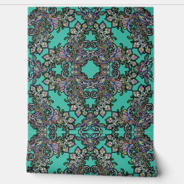 Papel Pintado A Tribute to Italian Renaissance on Emerald