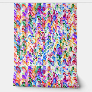Papel Pintado Abstract 3d Leafs Murals Wallpaper