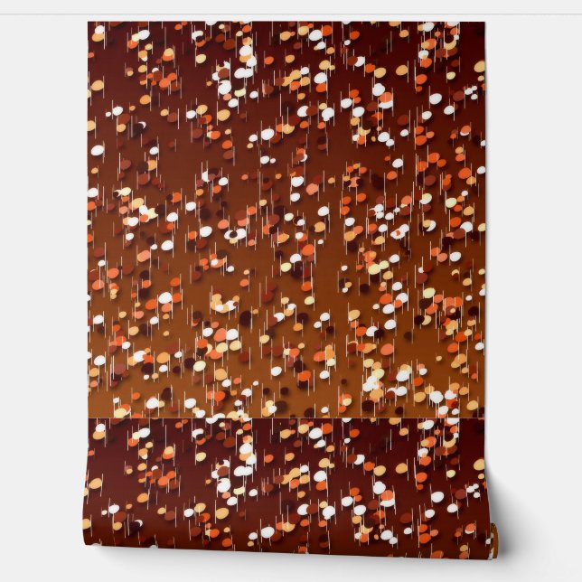 Papel Pintado Abstract Floral Murals Wallpaper  (Desenrollar)