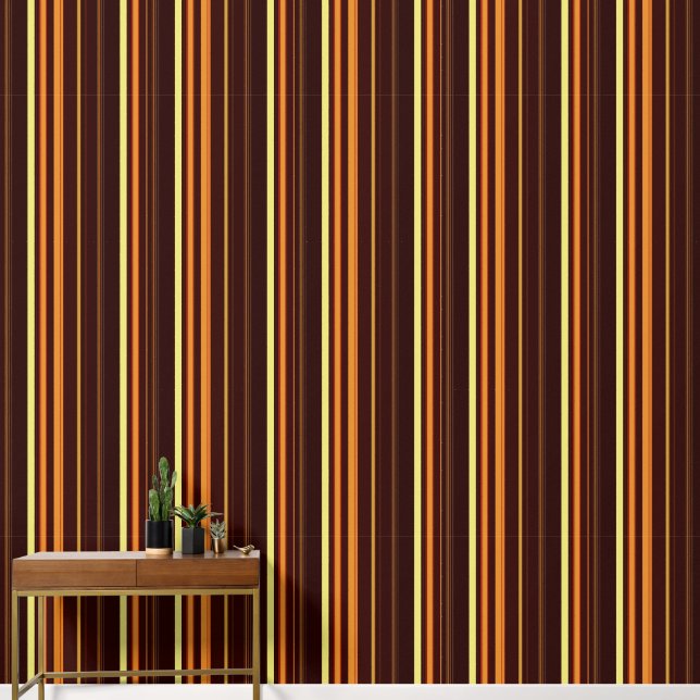 Papel Pintado Abstract Symphony in Blue 4 (Negative Effect) (Pasillo)