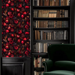 Papel Pintado Academia Oscura Rotando Plumas Fruta