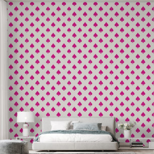 Papel Pintado Ace rosado de espadas Patrón Moda retro