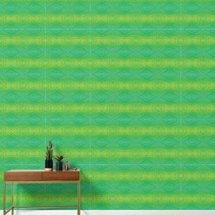 Papel Pintado Aceptación   Patrón de Shibori azul verde amarillo