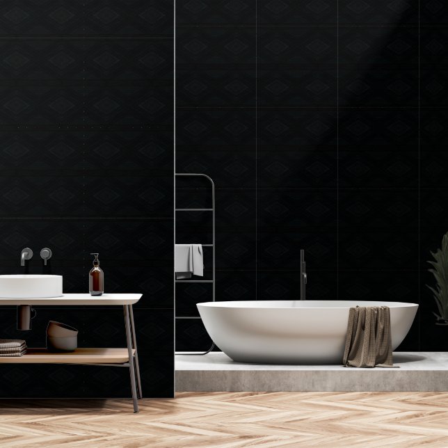Papel Pintado Aceptación | Textura abstracta oscura (Baño)