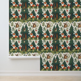 Papel Pintado Acogedor champiñón y palo para la vida silvestre