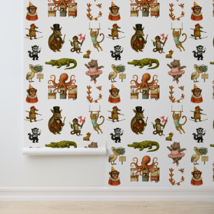 Papel Pintado Actos del circo Dingaling Bros