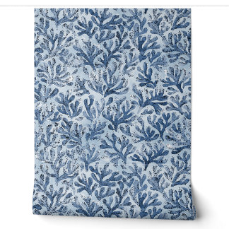 Papel Pintado Acuarela Coral