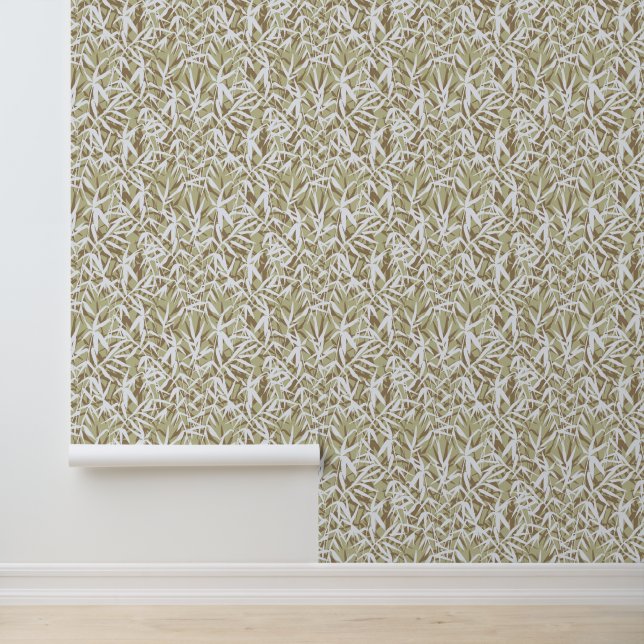 Papel Pintado Acuarela de Bambú Japonés (Solicitud)