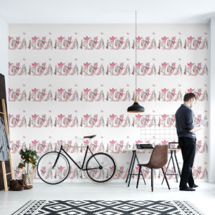 Papel Pintado Acuarela Floral Primavera – Botánica Ligera y Eleg