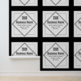 Papel Pintado Add Your Logo Customizable Template