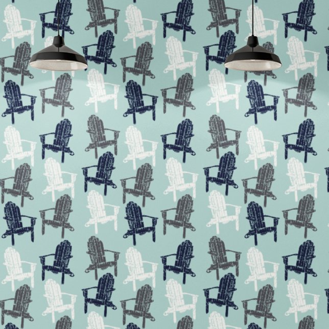 Papel Pintado Adirondack preside Blue, Aqua, Grey Patterin (Subido por el creador)