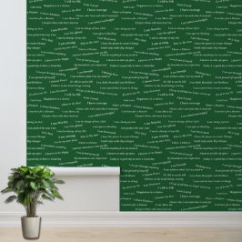 Papel Pintado Afirmación positiva | Guía de autocuidado